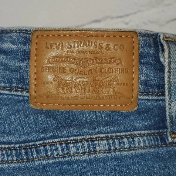 Levi’s Premium 721 Womens High Rise Skinny Jeans Size 25 - Picture 9 of 12